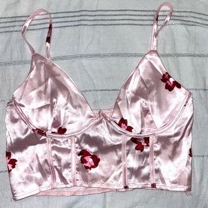Pink cherry blossom shirt